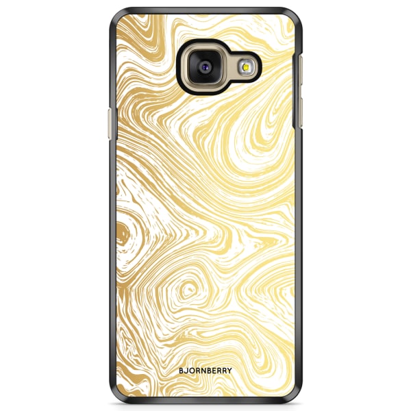 Bjornberry Skal Samsung Galaxy A3 7 (2017)- Guld Marmor