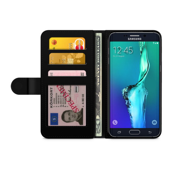 Bjornberry Fodral Samsung Galaxy S6 Edge+ - Bajsande Enhörning