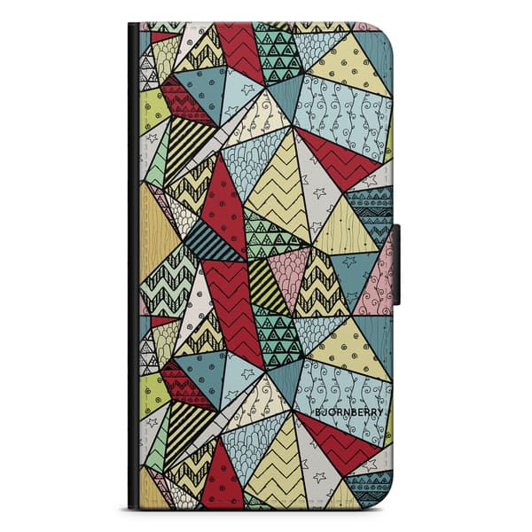 Bjornberry Plånboksfodral Huawei P10 Lite - Polygoner