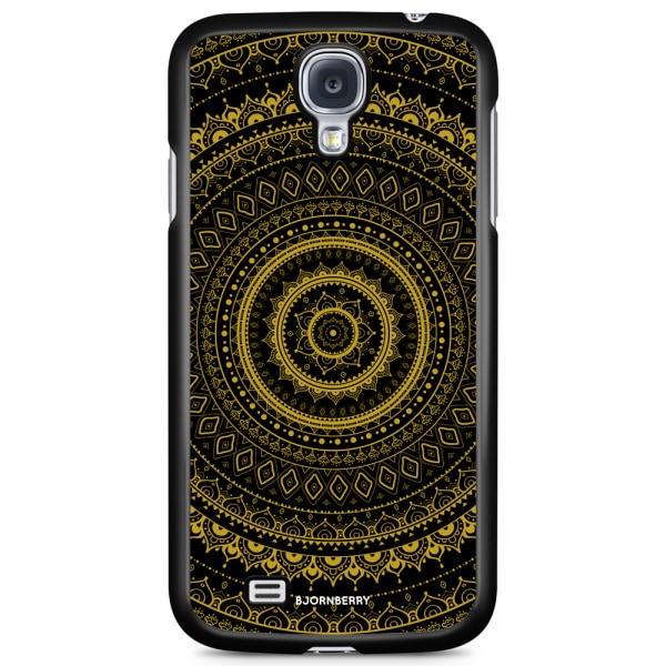 Bjornberry Skal Samsung Galaxy S4 - Svart Guld Mandala