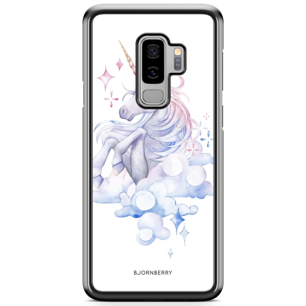 Bjornberry Skal Samsung Galaxy S9 Plus - Vattenfärg Enhörning