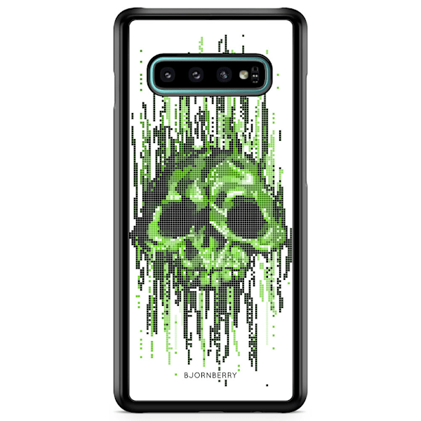 Bjornberry Skal Samsung Galaxy S10 Plus - Data Virus Döskalle