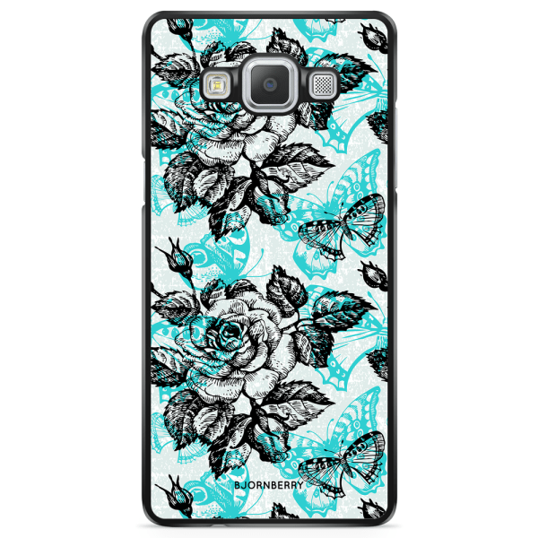 Bjornberry Skal Samsung Galaxy A5 (2015) - Fjärilar & Rosor