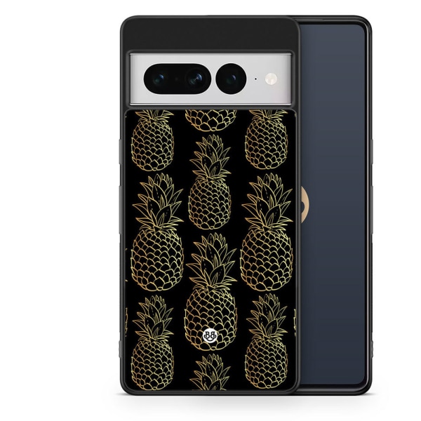 Bjornberry Skal Google Pixel 7 Pro - Guldiga Ananas