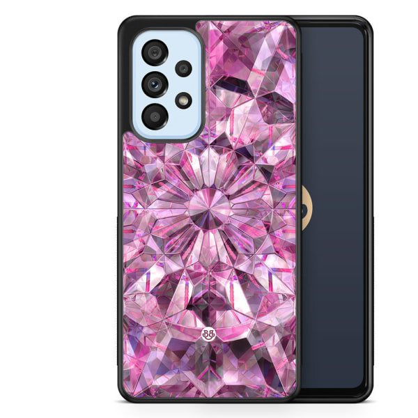 Bjornberry Skal Samsung Galaxy A53 5G -Rosa Kristaller