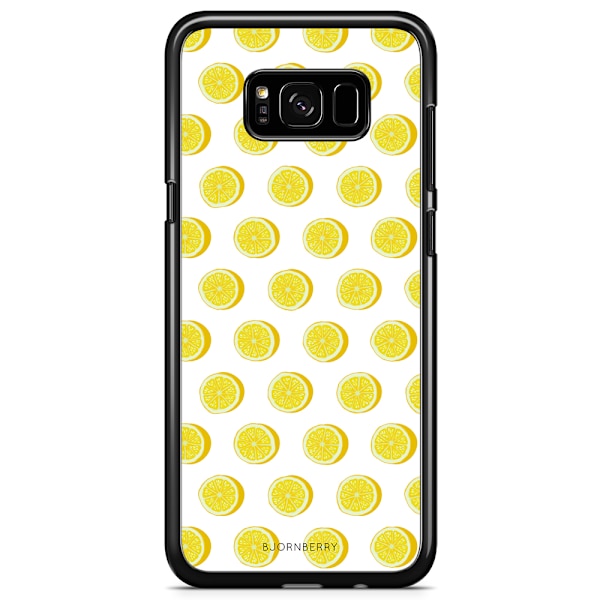 Bjornberry Skal Samsung Galaxy S8 Plus - Citroner Vit
