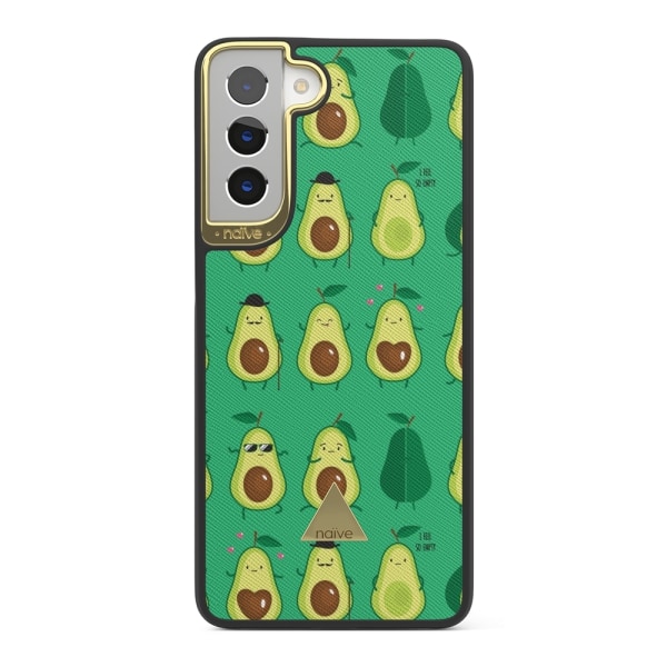 Naive Samsung Galaxy S21 Skal - Avocado