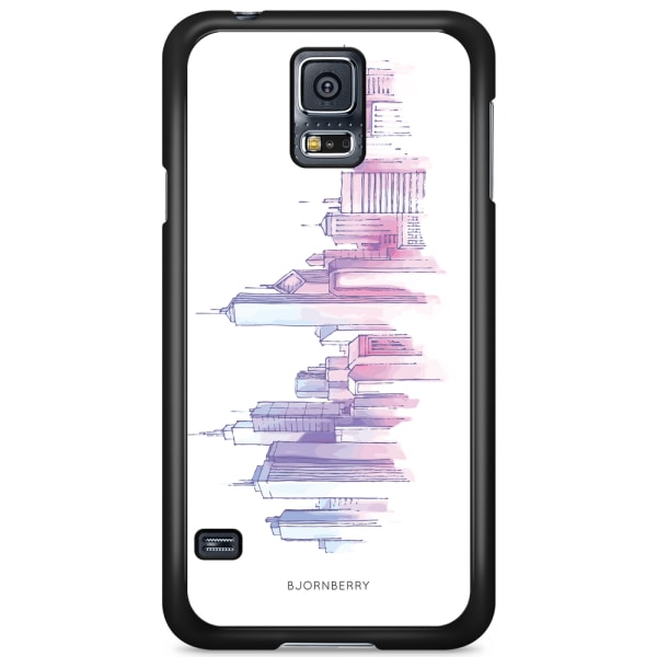 Bjornberry Skal Samsung Galaxy S5 Mini - Vattenfärg Skyline