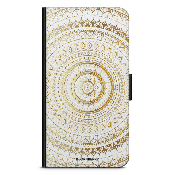 Bjornberry Fodral iPhone SE (2020) - Guld Mandala