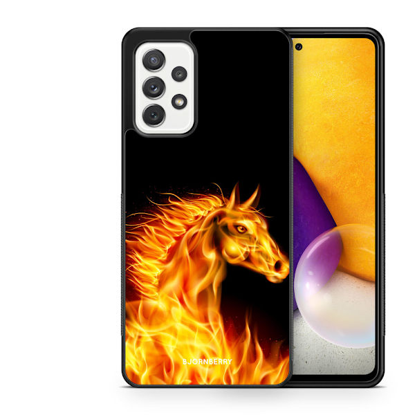 Bjornberry Skal Samsung Galaxy A52/A52s 5G -Flames Horse