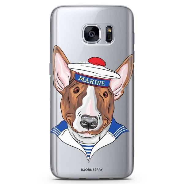 Bjornberry Samsung Galaxy S6 Edge TPU Skal -Hund