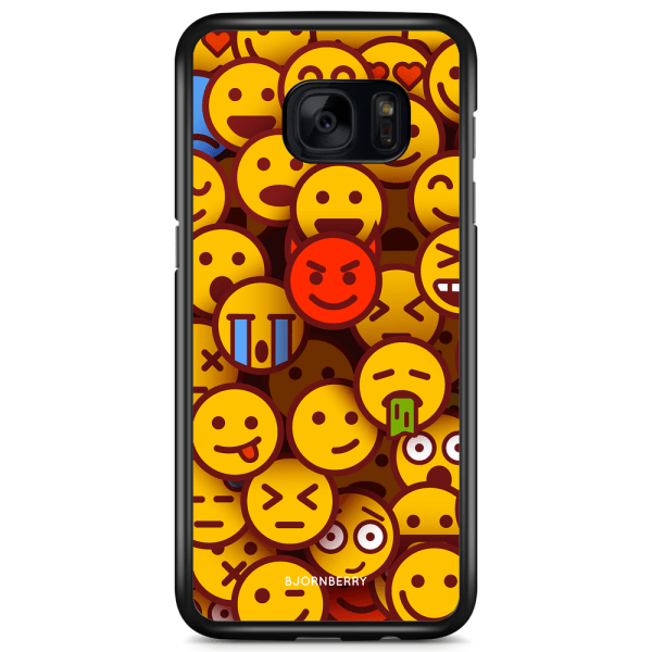 Bjornberry Skal Samsung Galaxy S7 - Emojis