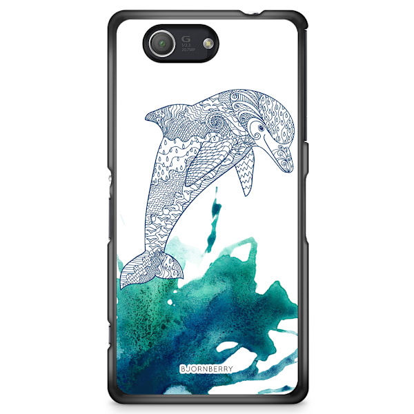 Bjornberry Skal Sony Xperia Z3 Compact - Mandala Delfin