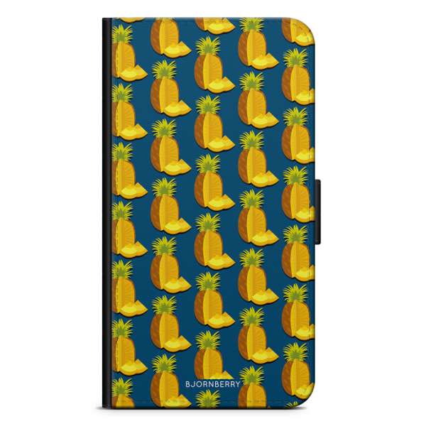 Bjornberry Plånboksfodral iPhone 12 Mini - Ananas