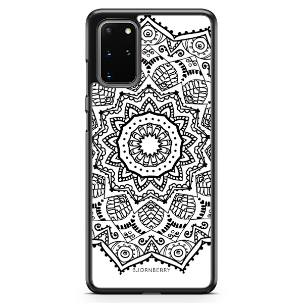 Bjornberry Skal Samsung Galaxy S20 Plus - Svart Mandala