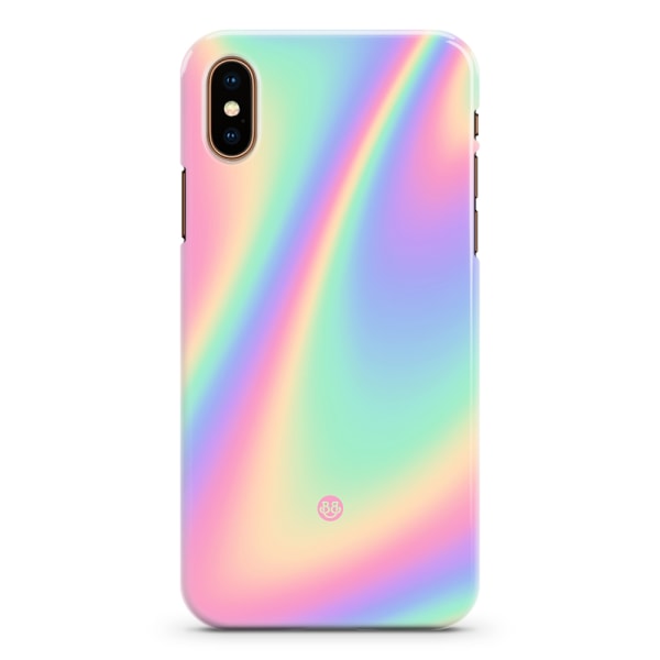 Bjornberry iPhone X / XS Premium Skal - Rainbow