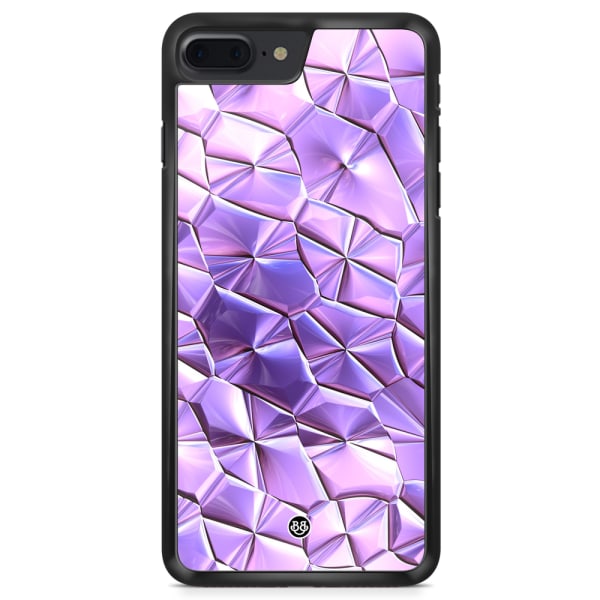 Bjornberry Skal iPhone 8 Plus - Purple Crystal