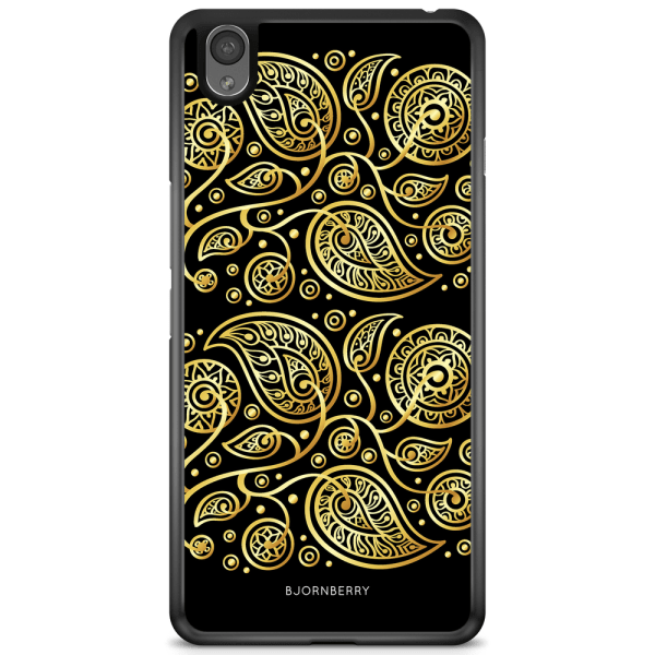 Bjornberry Skal OnePlus X - Guld Blommor
