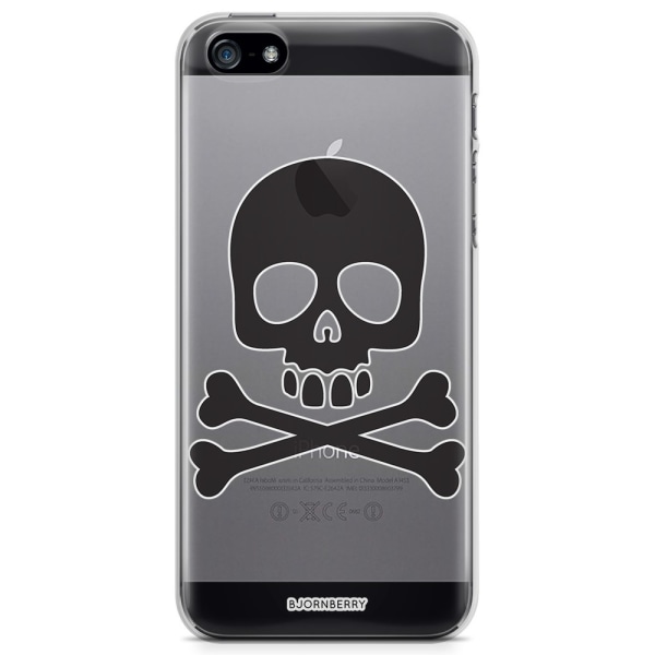 Bjornberry iPhone 5/5S/SE TPU Skal - Skull