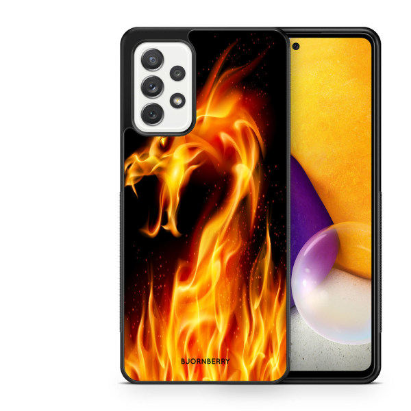 Bjornberry Skal Samsung Galaxy A52/A52s 5G -Flames Dragon