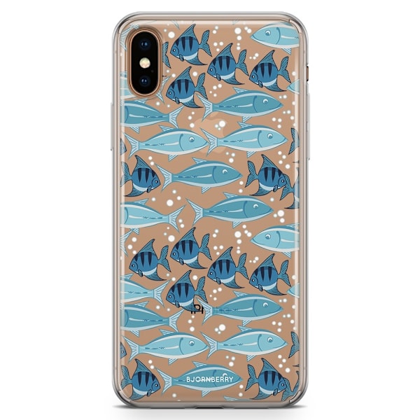 Bjornberry Hybrid Skal iPhone Xs Max  - Fiskar