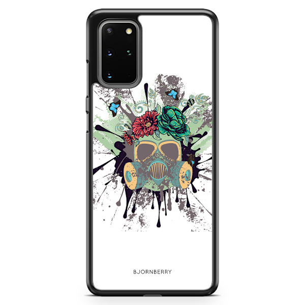 Bjornberry Skal Samsung Galaxy S20 Plus - Gas Mask Blommor