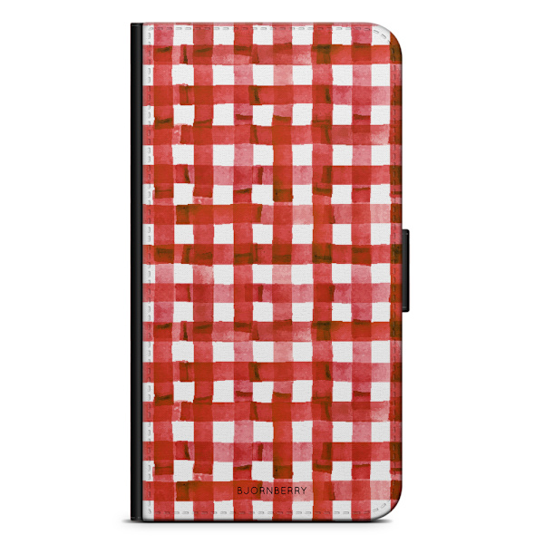 Bjornberry Xiaomi Redmi Note 5 Fodral - Röda Ränder