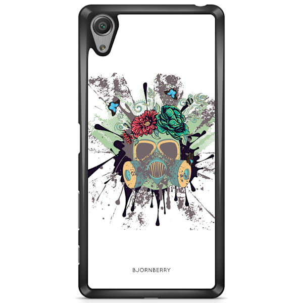 Bjornberry Skal Sony Xperia XA1 - Gas Mask Blommor