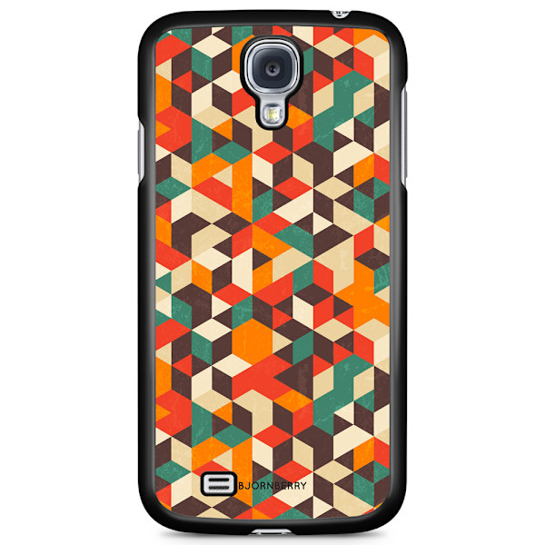 Bjornberry Skal Samsung Galaxy S4 - Retro Geometri