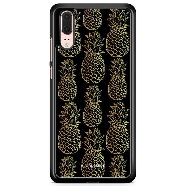 Bjornberry Skal Huawei P20 - Guldiga Ananas