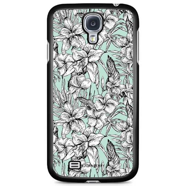 Bjornberry Skal Samsung Galaxy S4 - Exotiska Blommor