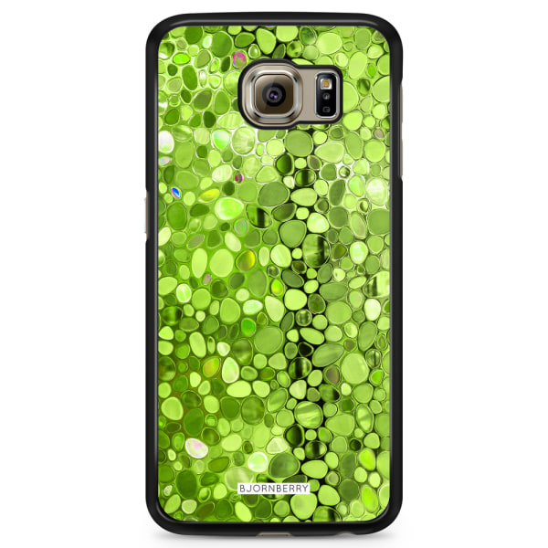 Bjornberry Skal Samsung Galaxy S6 Edge+ - Stained Glass Grön