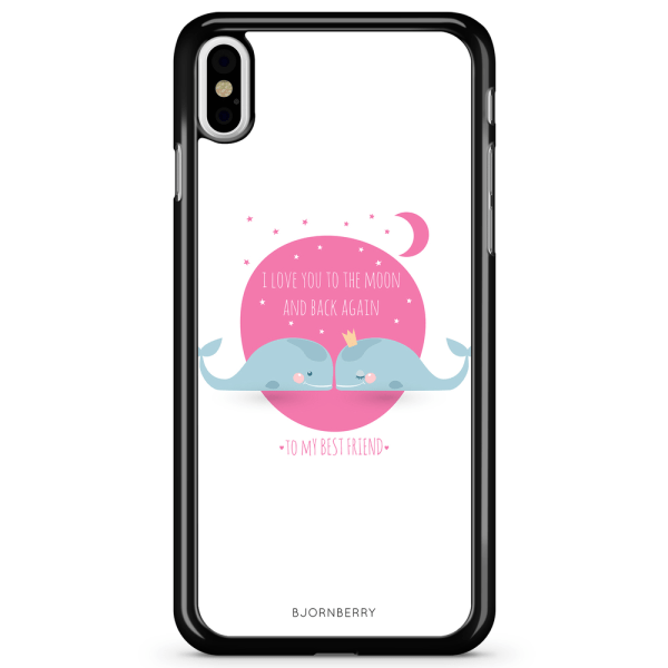 Bjornberry Skal iPhone X / XS - Love You To The Moon