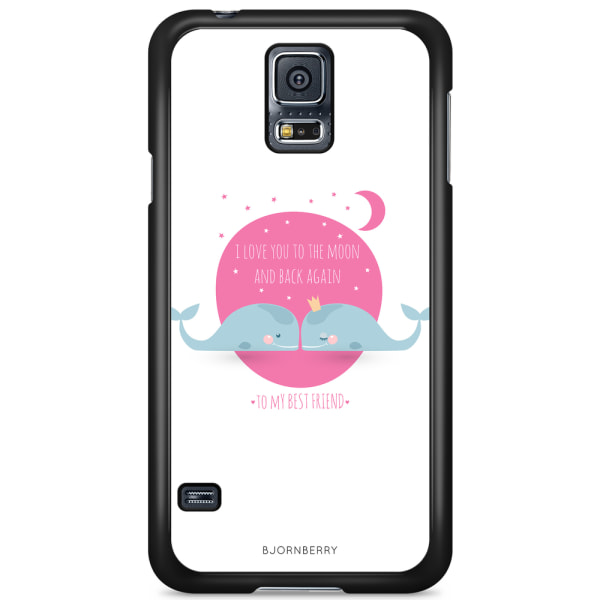 Bjornberry Skal Samsung Galaxy S5/S5 NEO - Love You To The Moon