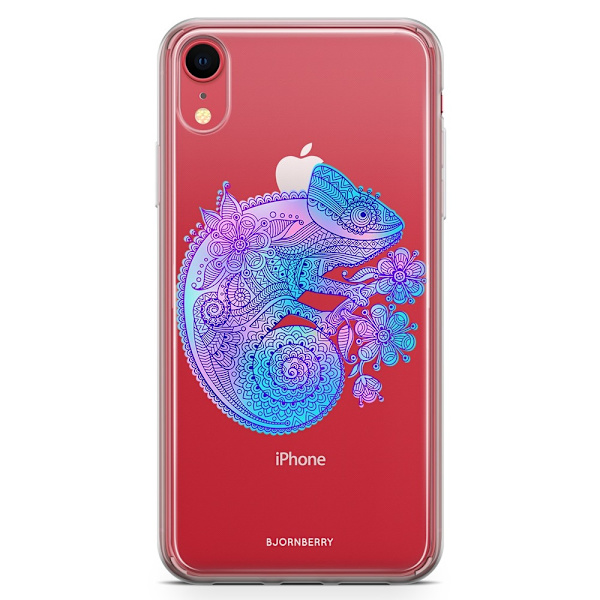 Bjornberry Hybrid Skal iPhone XR  - Mandala Kameleont