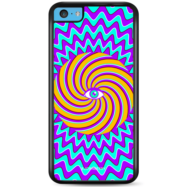 Bjornberry Skal iPhone 5C - Färgglad Hypnotisk