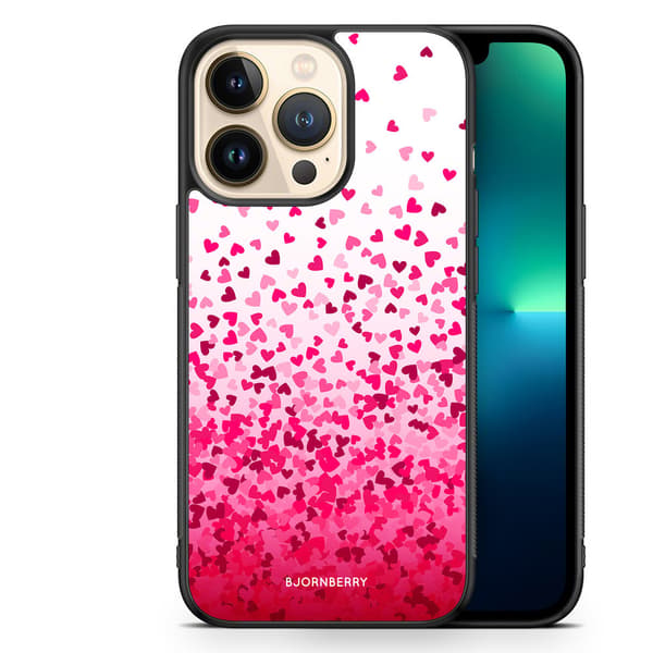 Bjornberry Skal iPhone 13 Pro - Hjärtkonfetti
