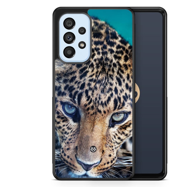 Bjornberry Skal Samsung Galaxy A53 5G -Leopardöga