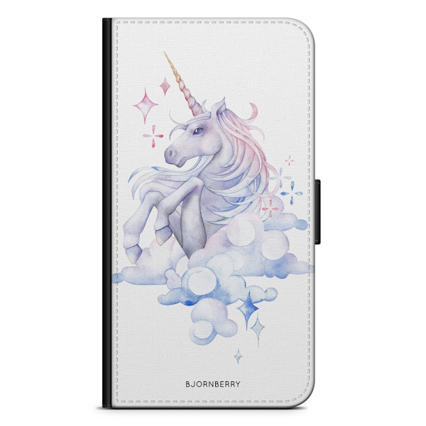 Bjornberry Fodral Samsung Galaxy A7 (2018)- Vattenfärg Enhörning