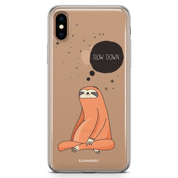 Bjornberry Hybrid Skal iPhone Xs Max  - Slow Down Sengångare