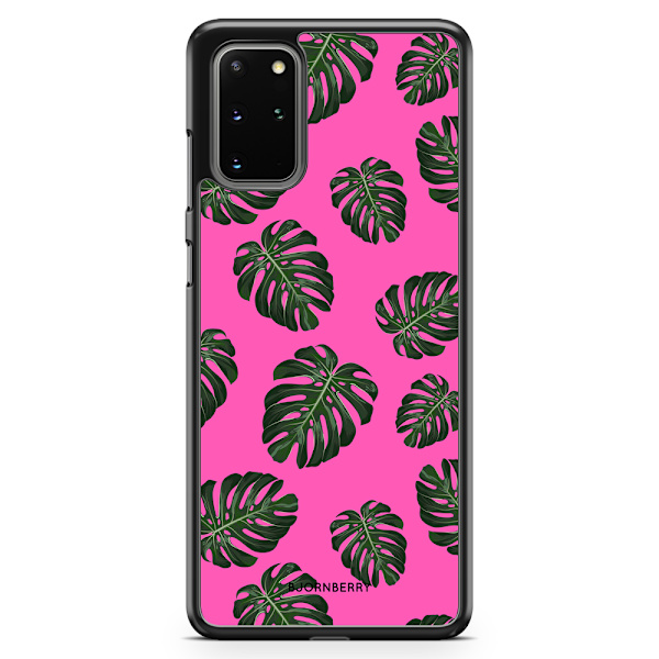 Bjornberry Skal Samsung Galaxy S20 Plus - Monstera Rosa