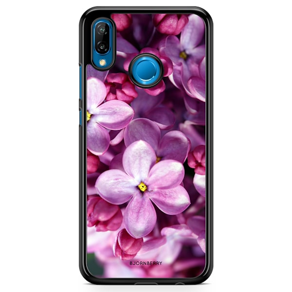 Bjornberry Skal Huawei P20 Lite - Lila Vårblommor