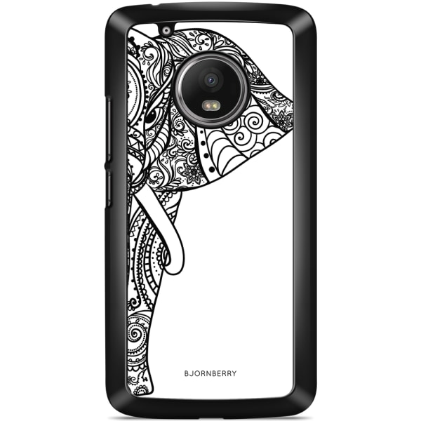 Bjornberry Skal Moto G5 Plus - Mandala Elefant