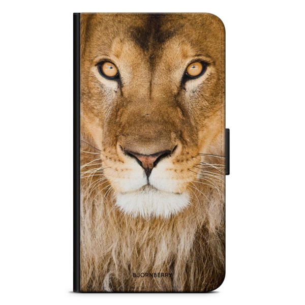 Bjornberry Plånboksfodral OnePlus 6 - Lejonansikte