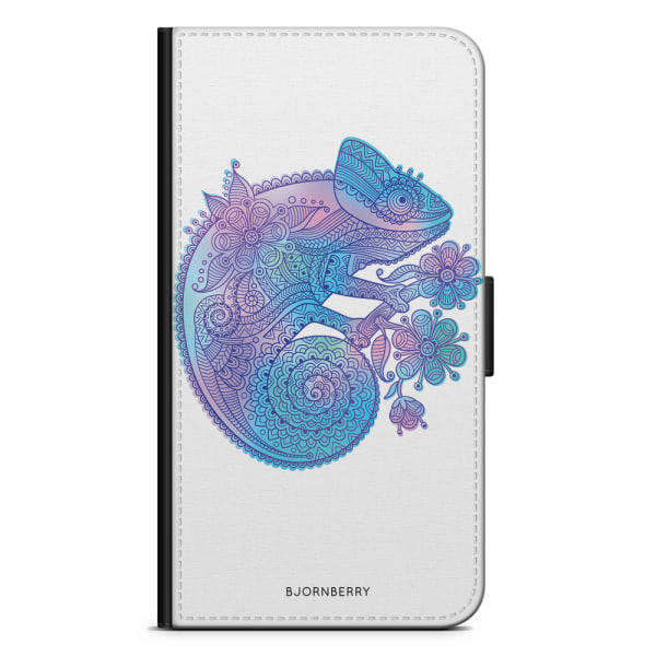 Bjornberry Plånboksfodral Sony Xperia 10 - Mandala kameleont
