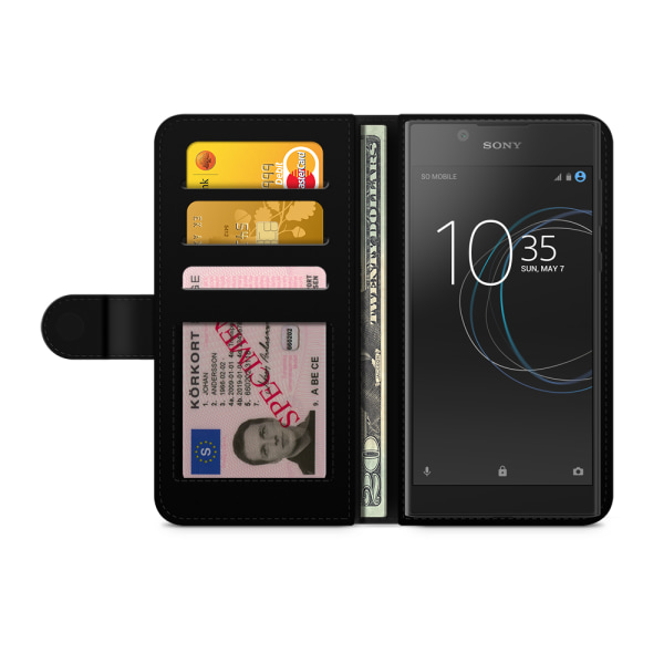 Bjornberry Fodral Sony Xperia XZ1 Compact - Blomma