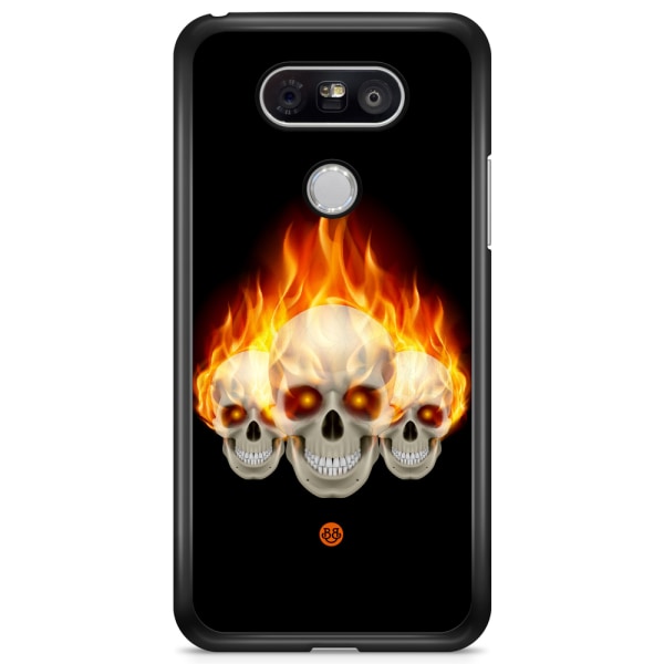 Bjornberry Skal LG G5 - Flames Dödskallar