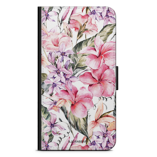 Bjornberry Fodral Sony Xperia Z5 Premium - Vattenfärg Blommor