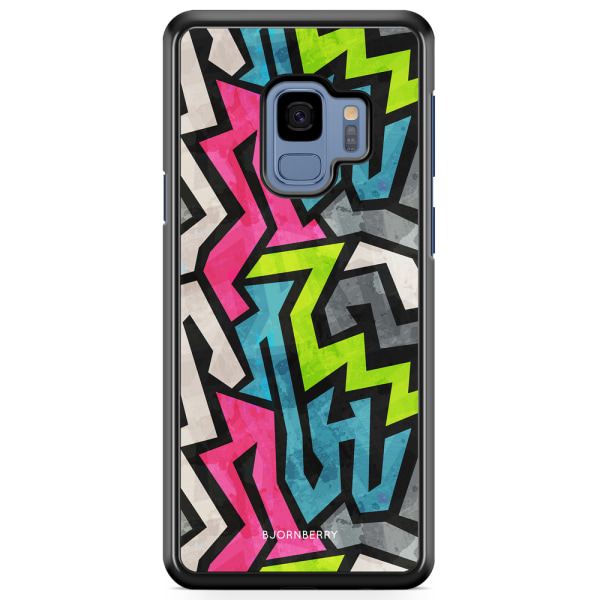Bjornberry Skal Samsung Galaxy S9 - Grunge Graffiti
