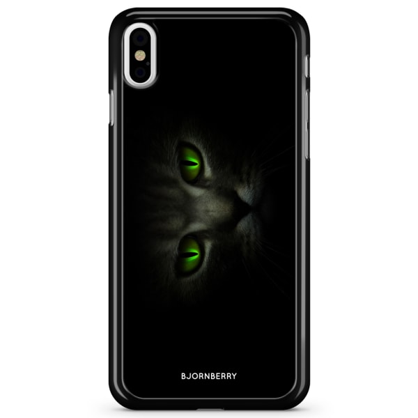 Bjornberry Skal iPhone X / XS - Gröna Kattögon